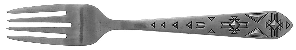 Pueblo (Stainless) Individual Salad Fork by International Silver-1