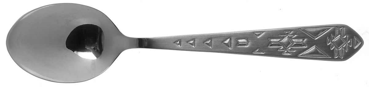 Pueblo (Stainless) Place/Oval Soup Spoon by International Silver-1
