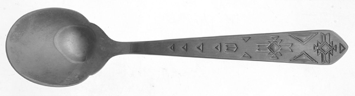 Pueblo (Stainless) Sugar Shell Spoon by International Silver-1