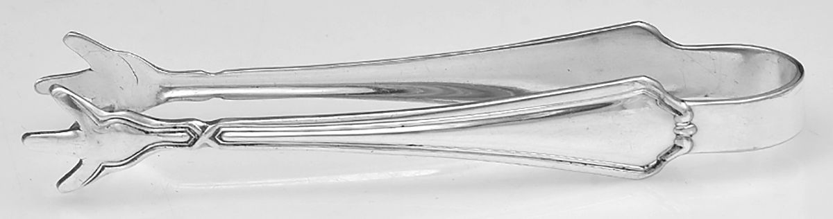 Puritan (Silverplate, 1912) Sugar Tongs by International Silver-1