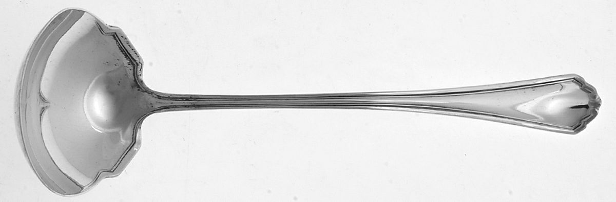 Puritan (Silverplate, 1912) Solid Piece Cream Ladle by International Silver-1