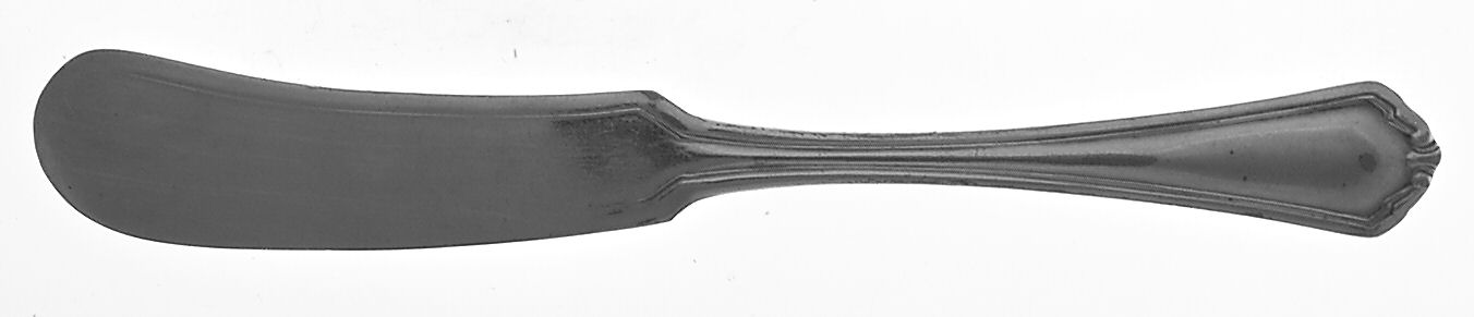 Puritan (Silverplate, 1912) Flat Handle Butter Spreader by International Silver-1