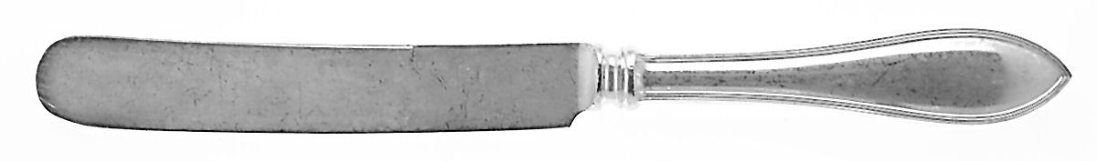 Puritan (Sterling, 1912) Old French Hollow Knife with Bolster by International Silver-1