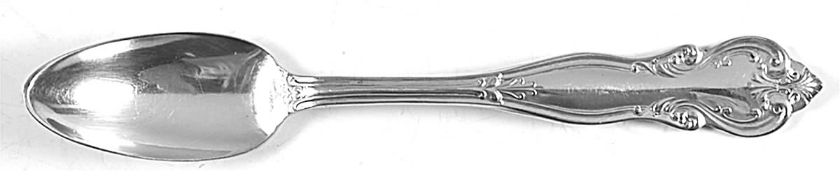 Queen Ann (Silverplate, 1905) Fruit/Orange Spoon by International Silver-1