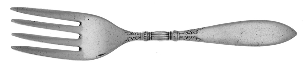 Queen Ann-St. Moritz (Silverplate, 1910) Baby Fork by International Silver-1
