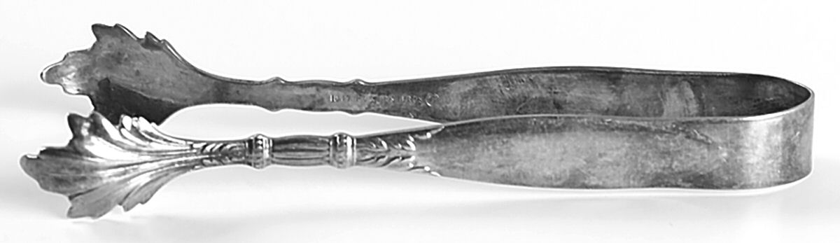 Queen Ann-St. Moritz (Silverplate, 1910) Sugar Tongs by International Silver-1