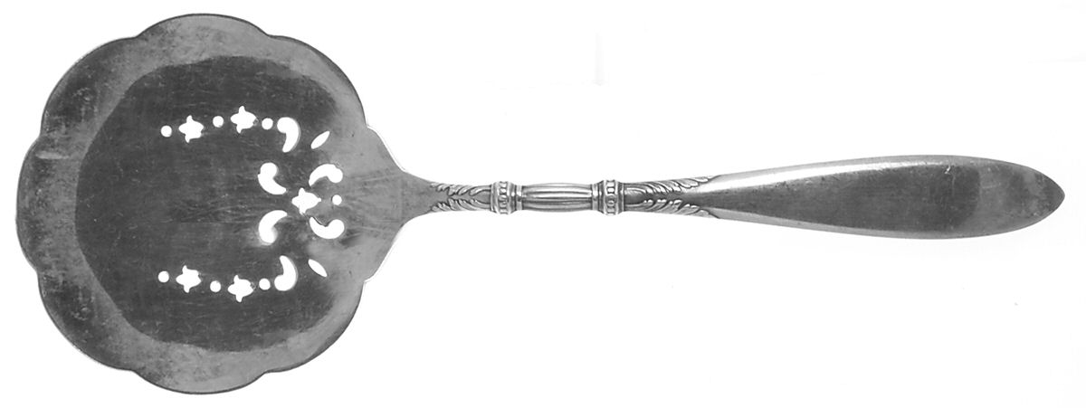 Queen Ann-St. Moritz (Silverplate, 1910) Tomato Server, Solid Piece by International Silver-1