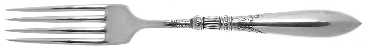 Queen Ann-St. Moritz (Silverplate, 1910) Hollow Handle Fork by International Silver-1