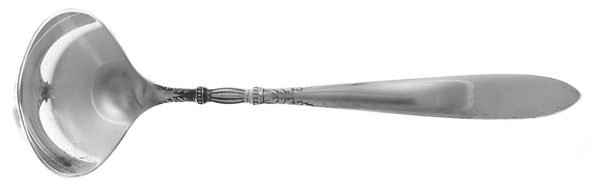 Queen Ann-St. Moritz (Silverplate, 1910) Solid Piece Cream Ladle by International Silver-1