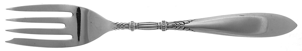 Queen Ann-St. Moritz (Silverplate, 1910) Individual Solid Fish Fork by International Silver-1