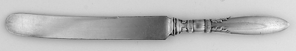 Queen Ann-St. Moritz (Silverplate, 1910) Knife-Old French/Hollow by International Silver-1