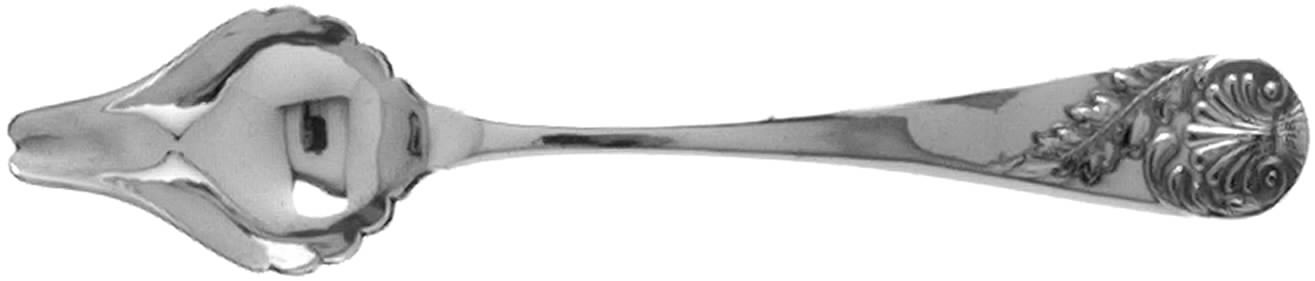 Queen (Silverplate, 1891) Fruit/Orange Spoon by International Silver-1