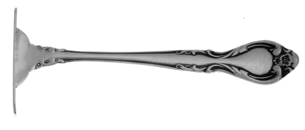Queen's Fancy (Stainless, Satin, Black Accent) Baby Food Pusher HC by International Silver-1