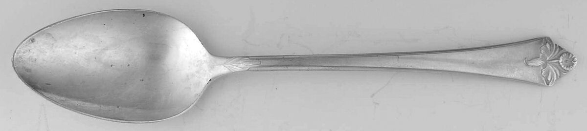Queen of Flowers (Silverplate, 1951) Place/Oval Soup Spoon by International Silver-1