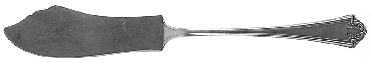 Quincy (Sterling, 1917) Flat Handle Master Butter Knife by International Silver-1