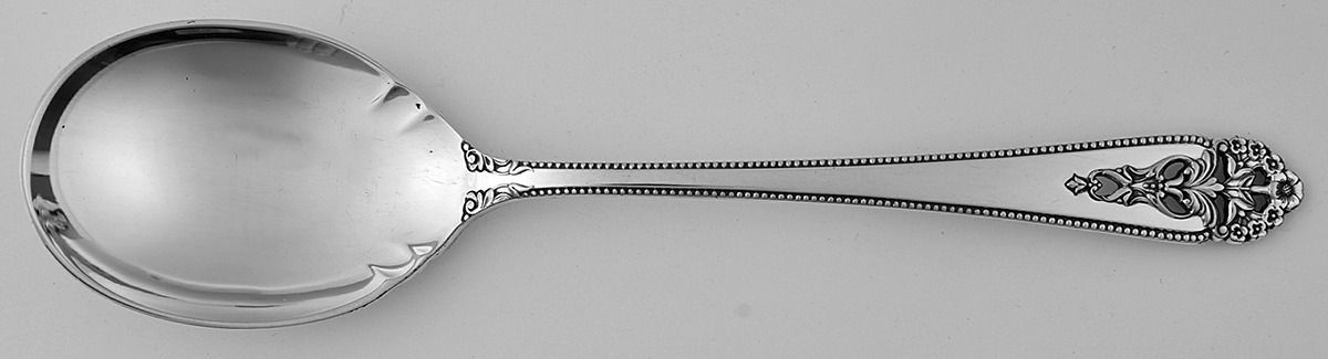 Queen's Lace (Sterling, 1949) Sugar Spoon by International Silver-1