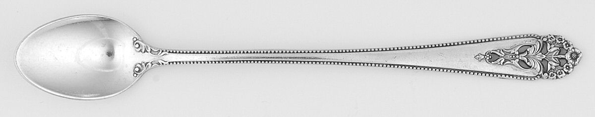 Queen's Lace (Sterling, 1949) Infant Feeding Spoon by International Silver-1
