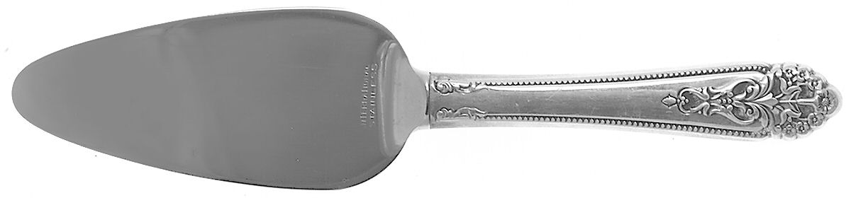Queen's Lace (Sterling, 1949) Cheese Server with Stainless Blade by International Silver-1