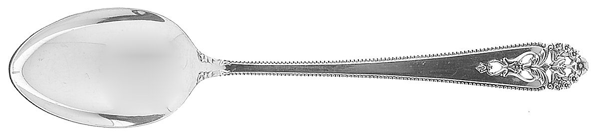 Queen's Lace (Sterling, 1949) Five O'Clock Teaspoon by International Silver-1