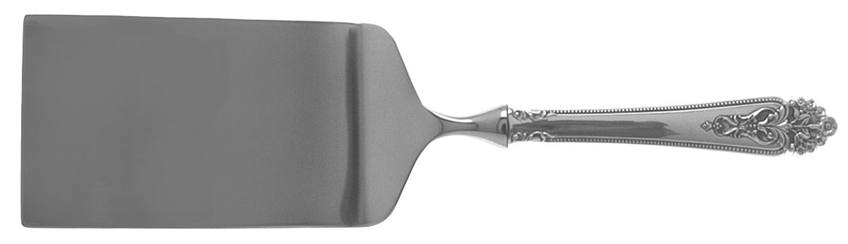 Queen's Lace (Sterling, 1949) Lasagna Server with Stainless Blade by International Silver-1