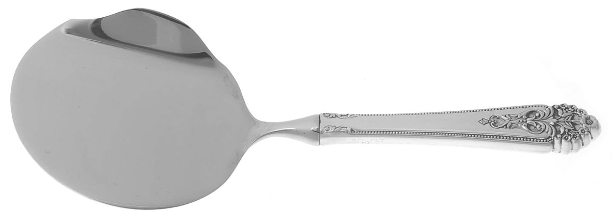 Queen's Lace (Sterling, 1949) Cranberry Server with Stainless Bowl by International Silver-1