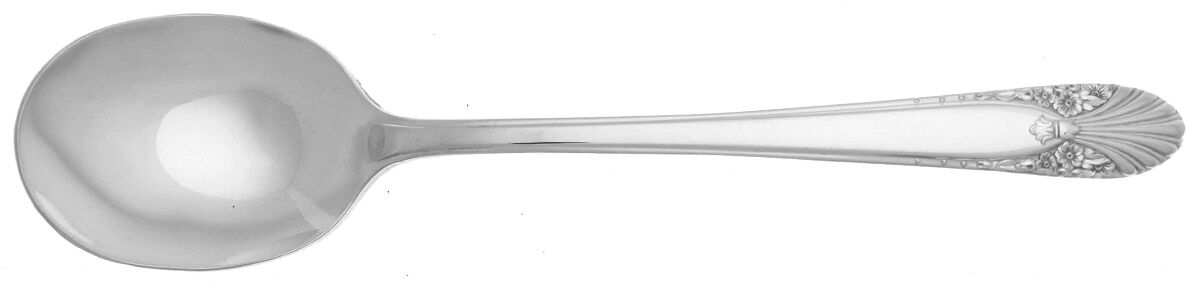 Radiance (Silverplate 1939) Round Bowl Soup Spoon (Cream Soup) HC by International Silver-1