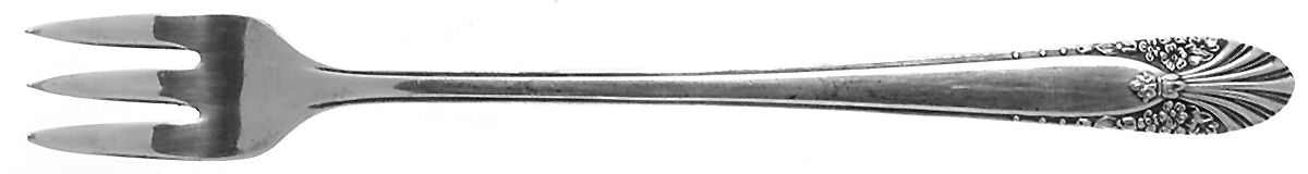 Radiance (Silverplate 1939) Cocktail/Seafood Fork by International Silver-1