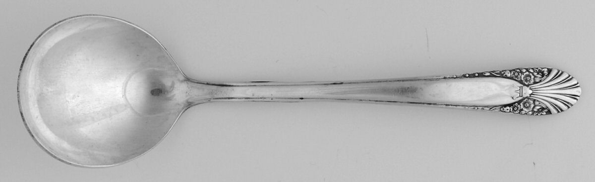 Radiance (Silverplate 1939) Round Bowl Soup Spoon (Bouillon) by International Silver-1