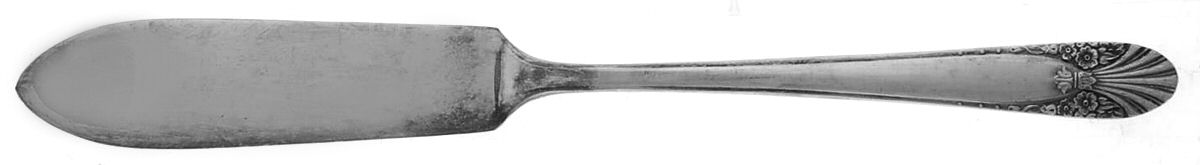 Radiance (Silverplate 1939) Flat Handle Master Butter Knife by International Silver-1