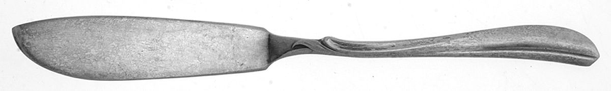 Radiance (Silverplate, 1958) Flat Handle Master Butter Knife by International Silver-1