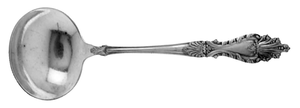 Raphael (Silverplate, 1896) Round Bowl Soup Spoon (Bouillon) by International Silver-1