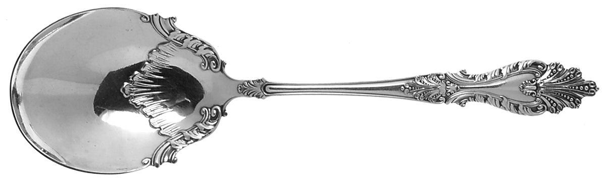 Raphael (Silverplate, 1896) Solid Salad Serving Spoon by International Silver-1