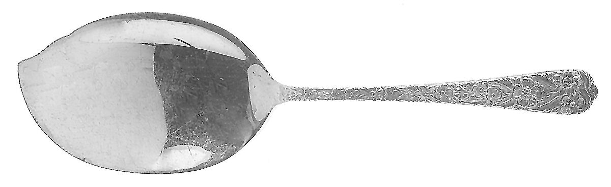 Radiant Rose (Sterling, 1938) Large Solid Jelly Server by International Silver-1