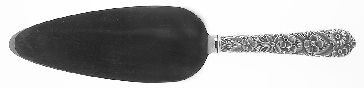 Radiant Rose (Sterling, 1938) Pie Server with Stainless Blade by International Silver-1