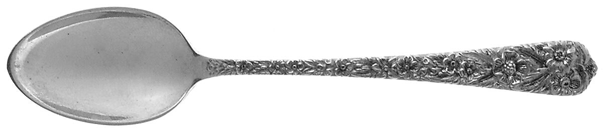 Radiant Rose (Sterling, 1938) Demitasse Spoon by International Silver-1