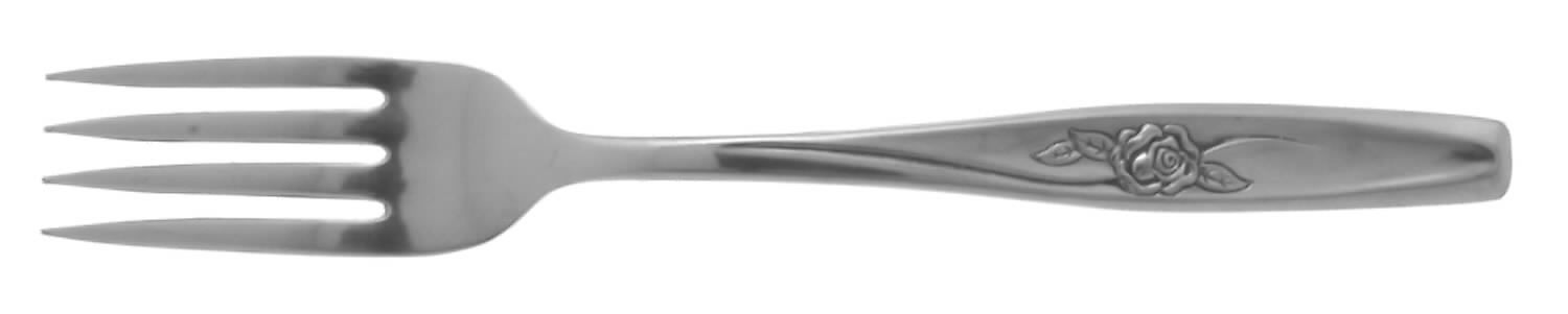 Random Rose (Stainless) Individual Salad Fork by International Silver-1