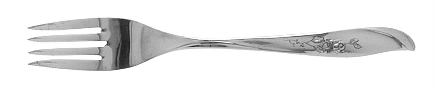 Random Rose (Silverplate, 1960) Fork by International Silver-1