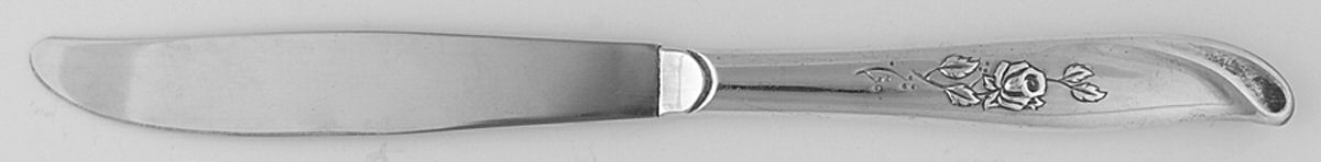 Random Rose (Silverplate, 1960) Modern Hollow Knife by International Silver-1