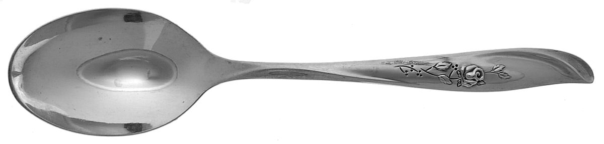 Random Rose (Silverplate, 1960) Teaspoon by International Silver-1