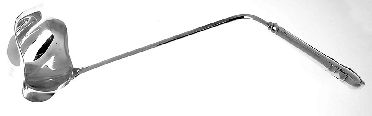 Reflection (Silverplate 1959) Punch Ladle with Silverplate Bowl by International Silver-1