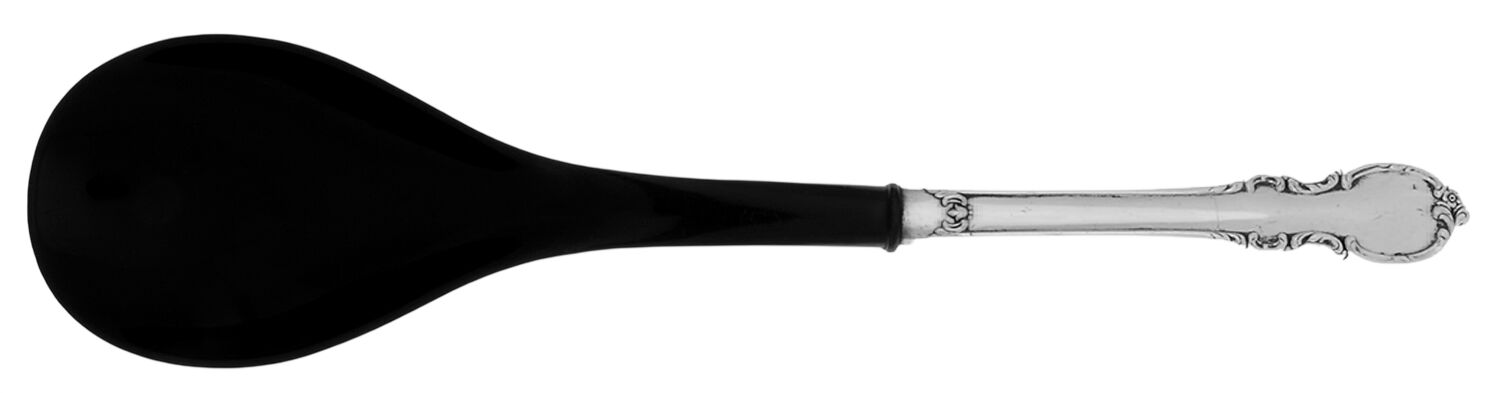 Reflection (Silverplate 1959) Salad Serving Spoon with Plastic Bowl by International Silver-1