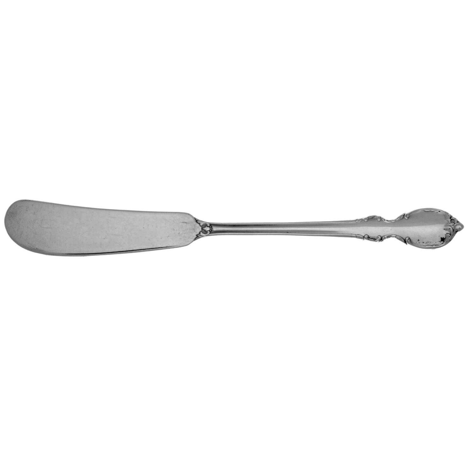 Reflection (Silverplate 1959) Flat Handle Butter Spreader by International Silver-1