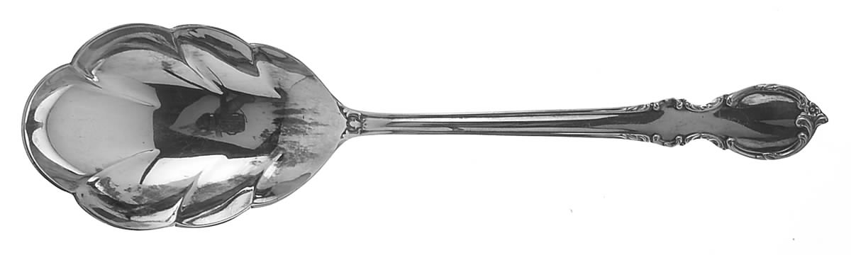 Reflection (Silverplate 1959) Solid Shell Casserole Spoon by International Silver-1