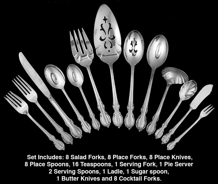 Reflection (Silverplate 1959) 63 Piece Set by International Silver-1