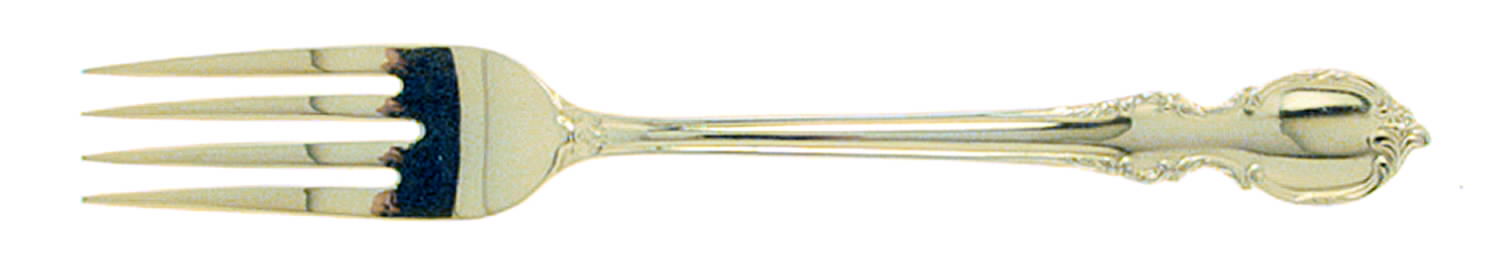 Reflection (Gold Electroplate, 1959) Fork by International Silver-1