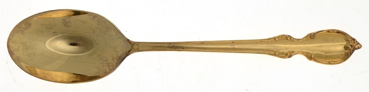 Reflection (Gold Electroplate, 1959) Place/Oval Soup Spoon by International Silver-1