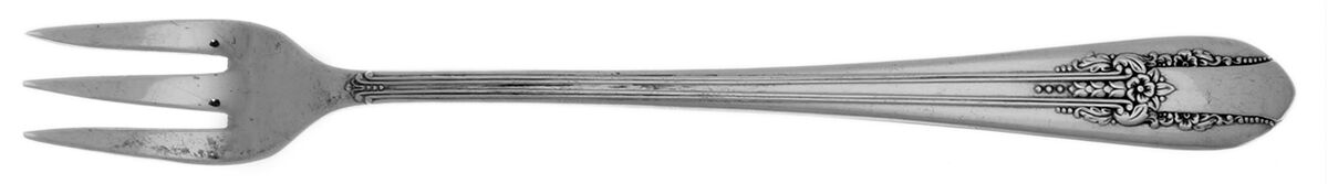 Reflection (Silverplate 1939) Cocktail/Seafood Fork by International Silver-1