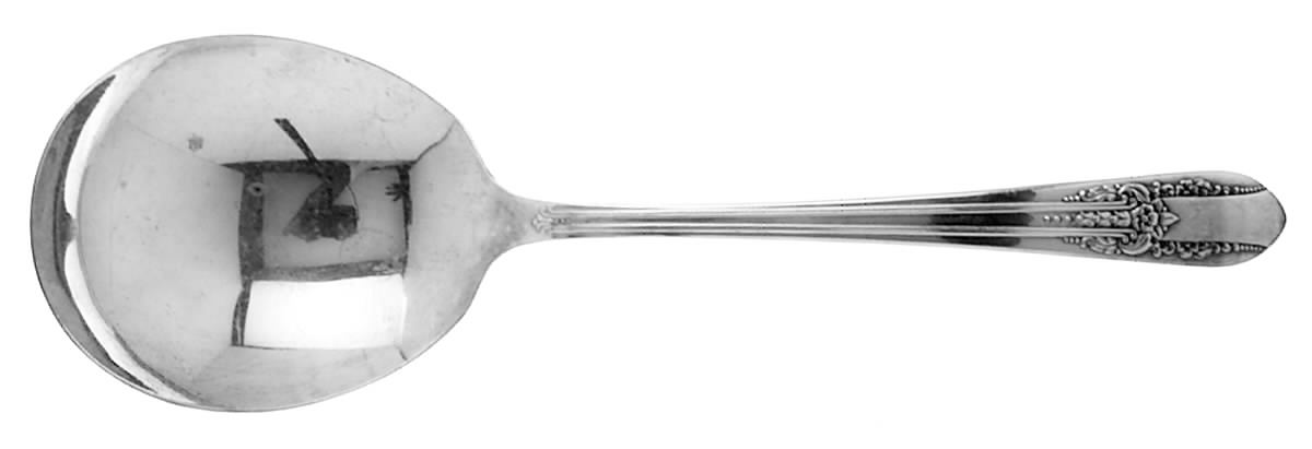 Reflection (Silverplate 1939) Solid Smooth Casserole Spoon by International Silver-1