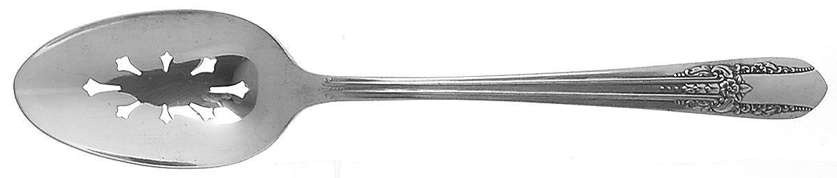 Reflection (Silverplate 1939) Pierced Tablespoon (Serving Spoon) by International Silver-1