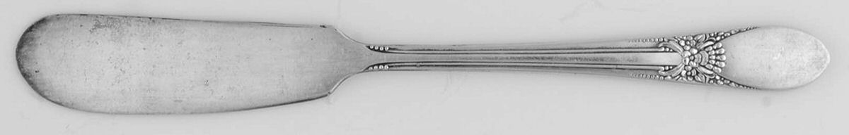 Reflection (Silverplate 1939) Flat Handle Butter Spreader by International Silver-1